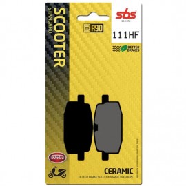 SBS BRAKE PADS 111HF FRONT/REAR CERAMIC FA169