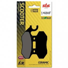 SBS BRAKE PADS 140HF FRONT/REAR CERAMIC FA264