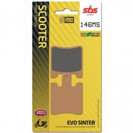 SBS BRAKE PADS 146MS FRONT SCOOTER SINTER FA283