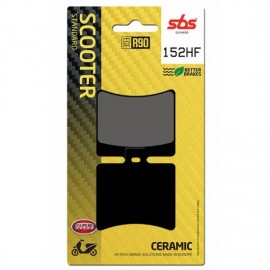 SBS BRAKE PADS 152HF FRONT/REAR CERAMIC FA298