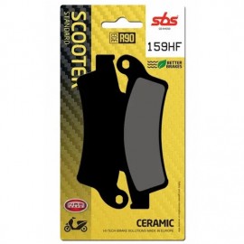 SBS BRAKE PADS 159HF FRONT/REAR CERAMIC FA324