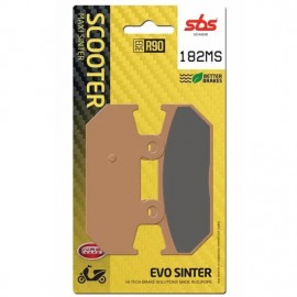 SBS BRAKE PADS 182MS FRONT SCOOTER SINTER FA412