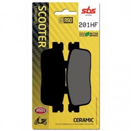 SBS BRAKE PADS 201HF FRONT/REAR CERAMIC FA427