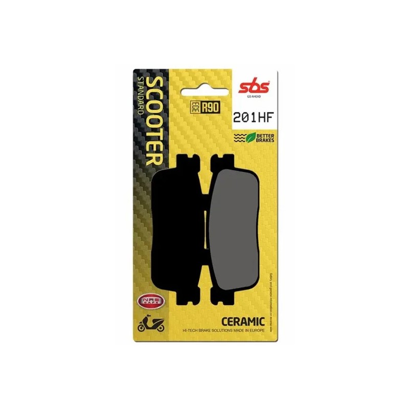 SBS 519HF Street Ceramic Rear Brake Pads – Fits Cagiva, Ducati, Aprilia, Bimota, Laverda, KTM
