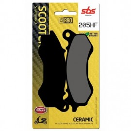 SBS BRAKE PADS 205HF FRONT/REAR CERAMIC FA603