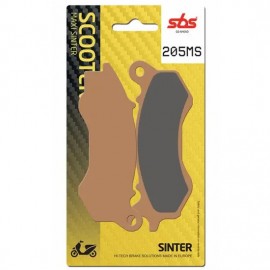 SBS BRAKE PADS 205MS FRONT SCOOTER SINTER FA603