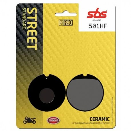 SBS BRAKE PADS 501HF FRONT/REAR CERAMIC FA13