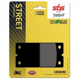 SBS BRAKE PADS 506HF FRONT/REAR CERAMIC FA18