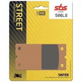 SBS BRAKE PADS 506LS REAR SINTER FA18