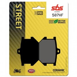 SBS BRAKE PADS 507HF FRONT/REAR CERAMIC FA34