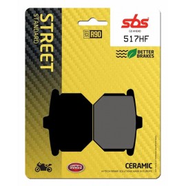 SBS BRAKE PADS 517HF FRONT/REAR CERAMIC FA31